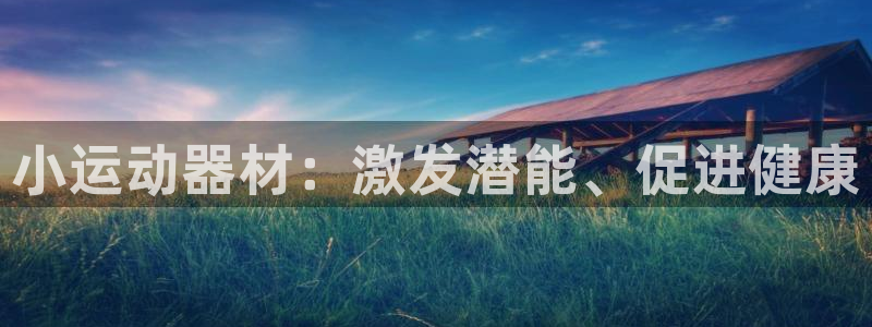 凯捷体育集团E.ON：小运动器材：激发潜能、促进健康