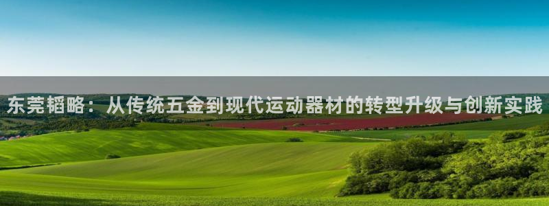 凯捷体育平台注册要钱吗安全吗：东莞韬略：从传统五金到