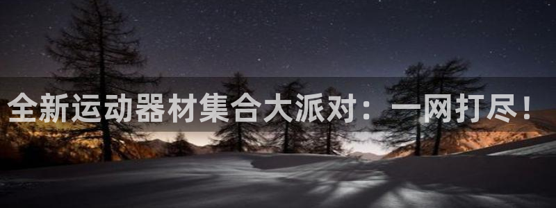 意昂平台体育：全新运动器材集合大派对：一网打尽！