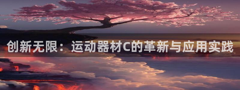 凯捷体育娱乐平台：创新无限：运动器材C的革新与应用实