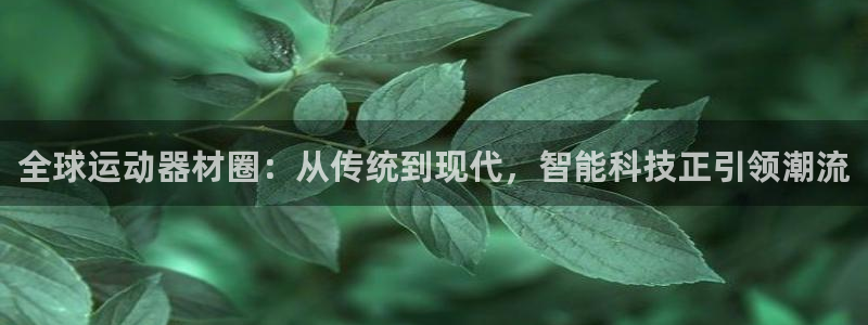 凯捷体育集团官网首页：全球运动器材圈：从传统到现代，