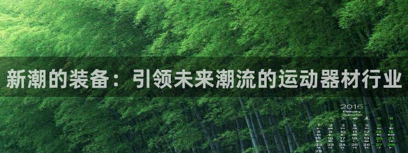 凯捷体育平台注册要钱吗：新潮的装备：引领未来潮流的运动器材行