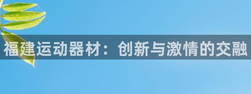 凯捷体育招商电话号码查询：福建运动器材：创新与激情的交融